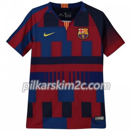 Koszulka FC Barcelona EA Sports 2018-2019 Krótki Rękaw 